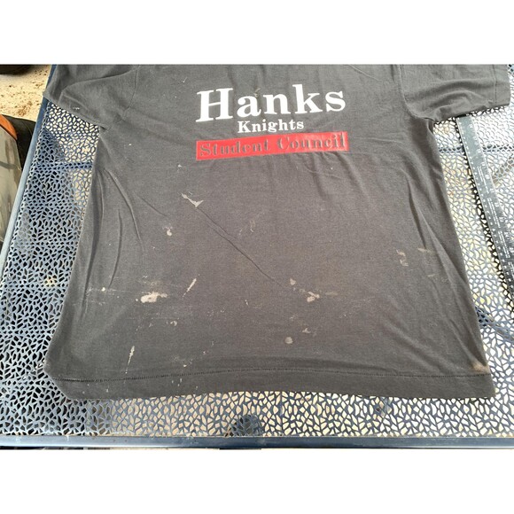 1980s True Vintage Hanks Knights Student Council single stitch, made in USA XL - Picture 10 of 16